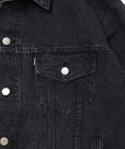 画像4: 【25秋冬ご予約受付中！25年9月入荷予定】ROTTWEILER/R9 DENIM JACKET（BLACK）［デニムJKT-25秋冬］ (4)