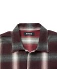 画像3: 【25秋冬ご予約受付中！25年9月入荷予定】ROTTWEILER/R9 OMBRE CHECK SHIRT（RED）［オンブレチェックシャツ-25秋冬］ (3)