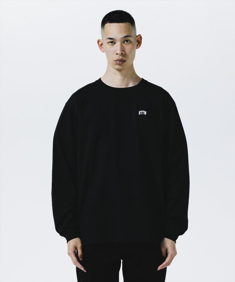 画像3: ROTTWEILER/R9 LOGO LS TEE（BLACK）［プリント長袖T-25秋冬］