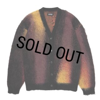 20％OFF】ROTTWEILER/R9 PAINTED CARDIGAN（BLACK）［ペインテッド