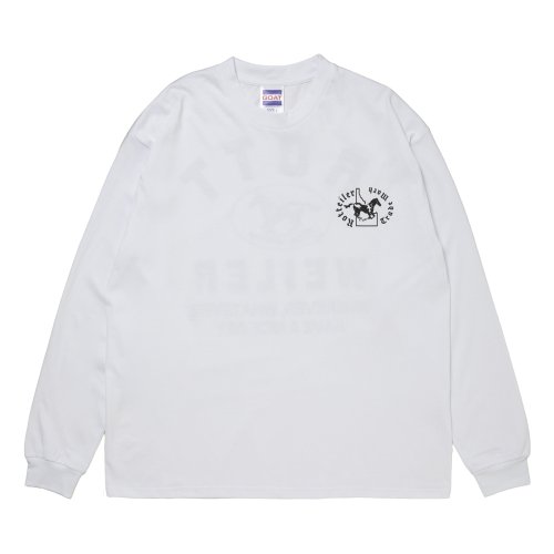 他の写真1: 【25秋冬ご予約受付中！25年8月入荷予定】ROTTWEILER/HORSE LS TEE（WHITE）［プリント長袖T-25秋冬］