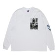 画像1: 【25秋冬ご予約受付中！25年8月入荷予定】ROTTWEILER/DOG PHOTO LS TEE（WHITE）［プリント長袖T-25秋冬］ (1)