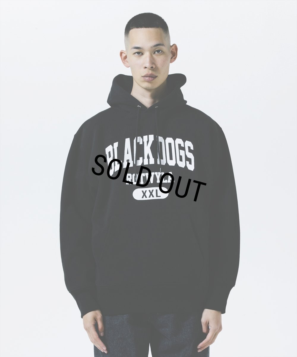 画像4: 【30％OFF】ROTTWEILER/BD XXL PARKA（BLACK）［プルオーバーパーカー-25秋冬］ (4)