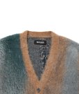 画像3: 【25秋冬ご予約受付中！25年10月入荷予定】ROTTWEILER/R9 PAINTED CARDIGAN（BEIGE）［モヘアカーディガン-25秋冬］ (3)