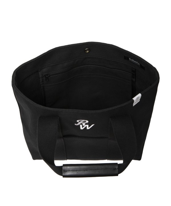 画像4: 【25秋冬ご予約受付中！25年8月入荷予定】ROTTWEILER/CANVAS TOTE BAG SMALL（BLACK）［トートバッグスモール-25秋冬］