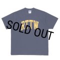ROTTWEILER/RTTW TEE（NAVY）［ピグメント染めプリントT-25秋冬］