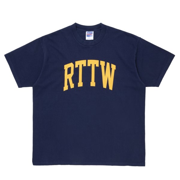 画像1: 【25秋冬ご予約受付中！25年7月入荷予定】ROTTWEILER/RTTW TEE（NAVY）［ピグメント染めプリントT-25秋冬］