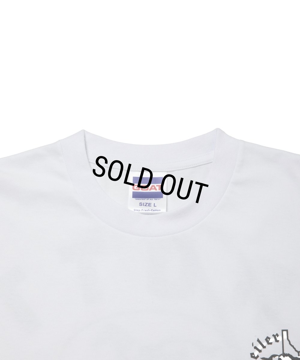 画像3: 【30％OFF】ROTTWEILER/HORSE TEE（WHITE）［プリントT-25秋冬］ (3)