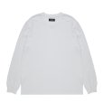 画像1: 【25秋冬ご予約受付中！25年8月入荷予定】ROTTWEILER/R9 BASIC LS TEE（WHITE）［プリント長袖T-25秋冬］ (1)