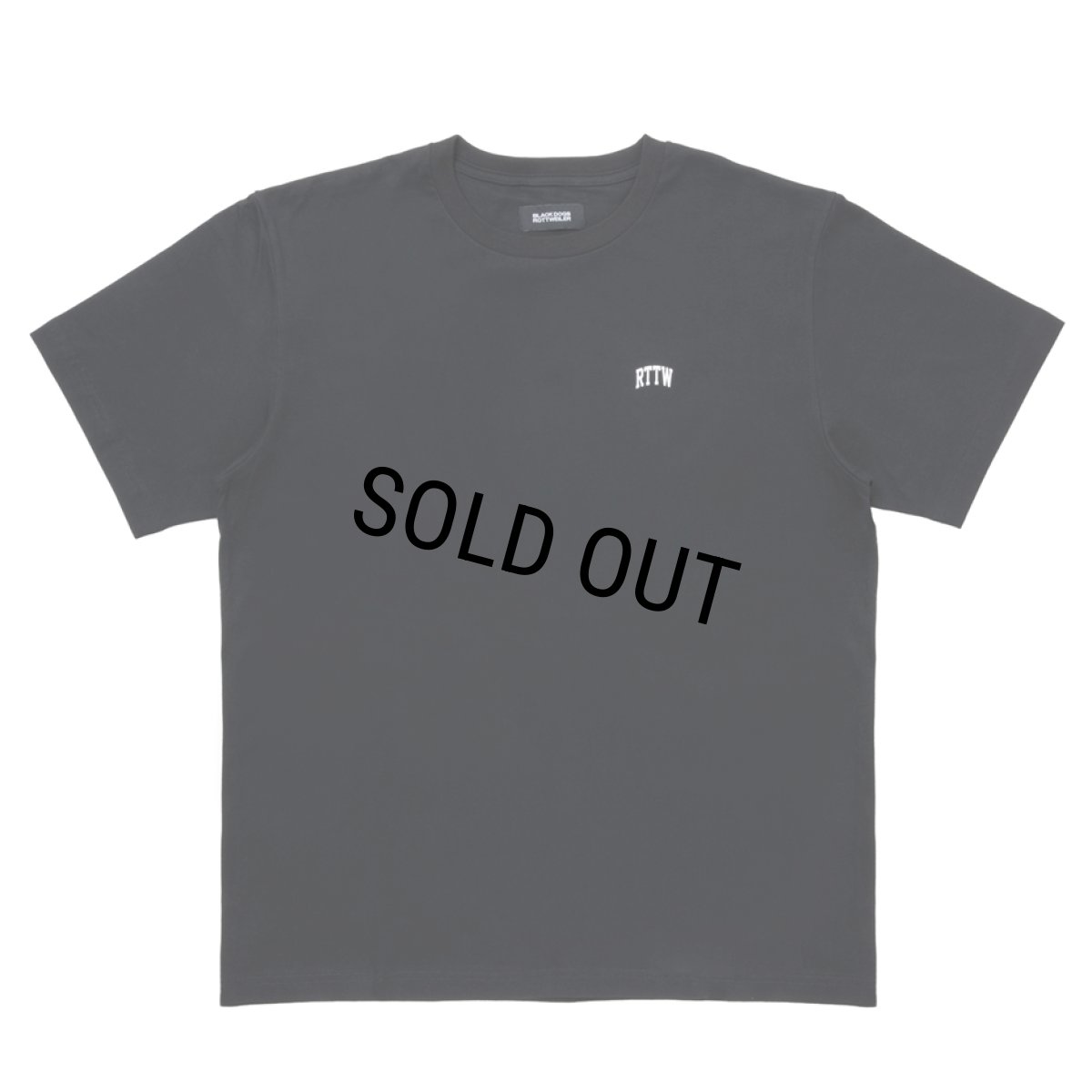 画像1: 【30％OFF】ROTTWEILER/R9 LOGO TEE（BLACK）［プリントT-25秋冬］ (1)