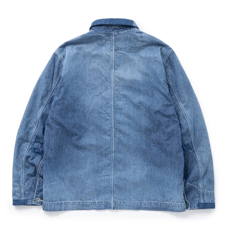 画像2: RATS/40's DENIM COVERALL（INDIGO）［40'sデニムカバーオール-25春夏］