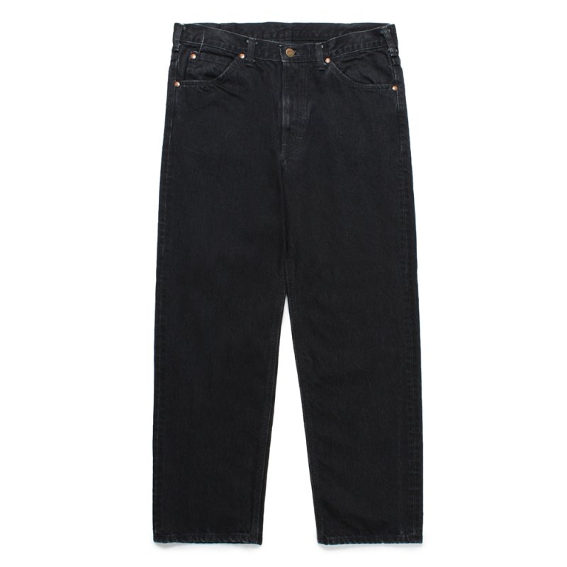 画像1: WACKO MARIA/LEE / WASHED DENIM PANTS（BLACK）［ウォッシュドデニムパンツ-25春夏］
