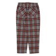 画像2: 【25秋冬ご予約受付中！25年9月入荷予定】ROTTWEILER/R9 NEL CHECK PANTS（GRAY）［ネルチェックパンツ-25秋冬］ (2)
