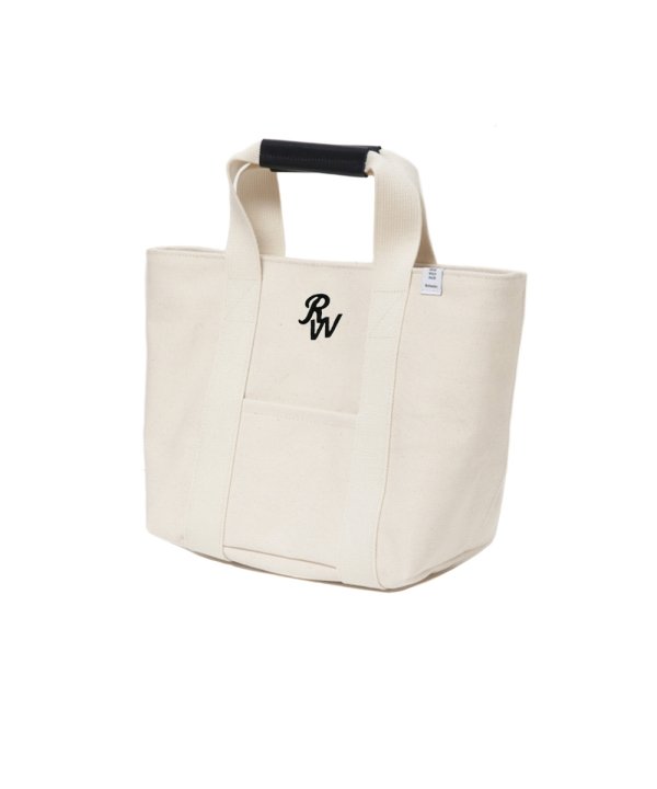 画像2: 【25秋冬ご予約受付中！25年8月入荷予定】ROTTWEILER/CANVAS TOTE BAG SMALL（WHITE）［トートバッグスモール-25秋冬］