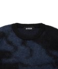 画像3: 【25秋冬ご予約受付中！25年10月入荷予定】ROTTWEILER/R9 PAINTED KNIT（BLUE）［モヘアニット-25秋冬］ (3)