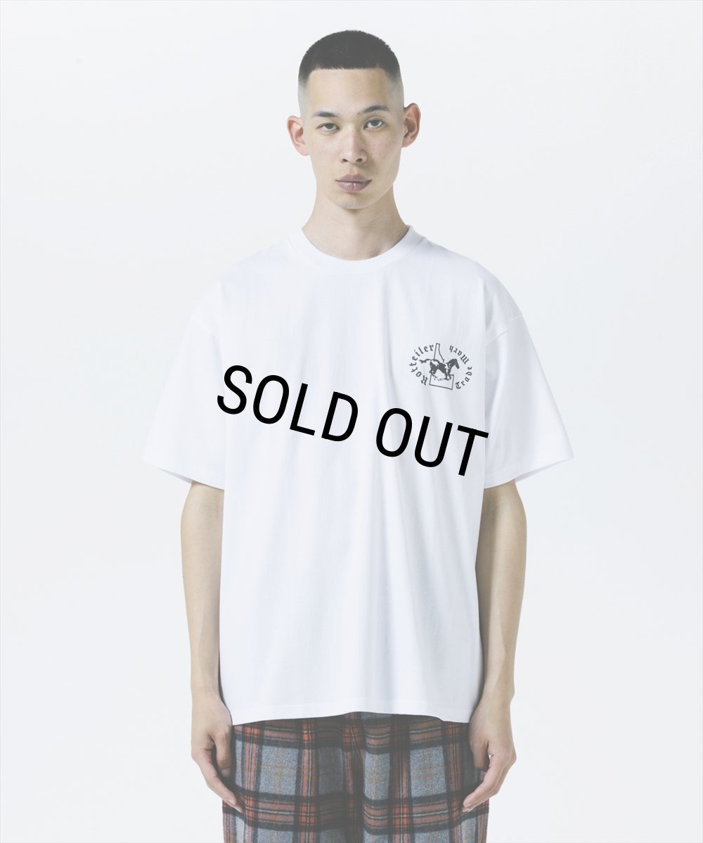 画像6: 【30％OFF】ROTTWEILER/HORSE TEE（WHITE）［プリントT-25秋冬］ (6)