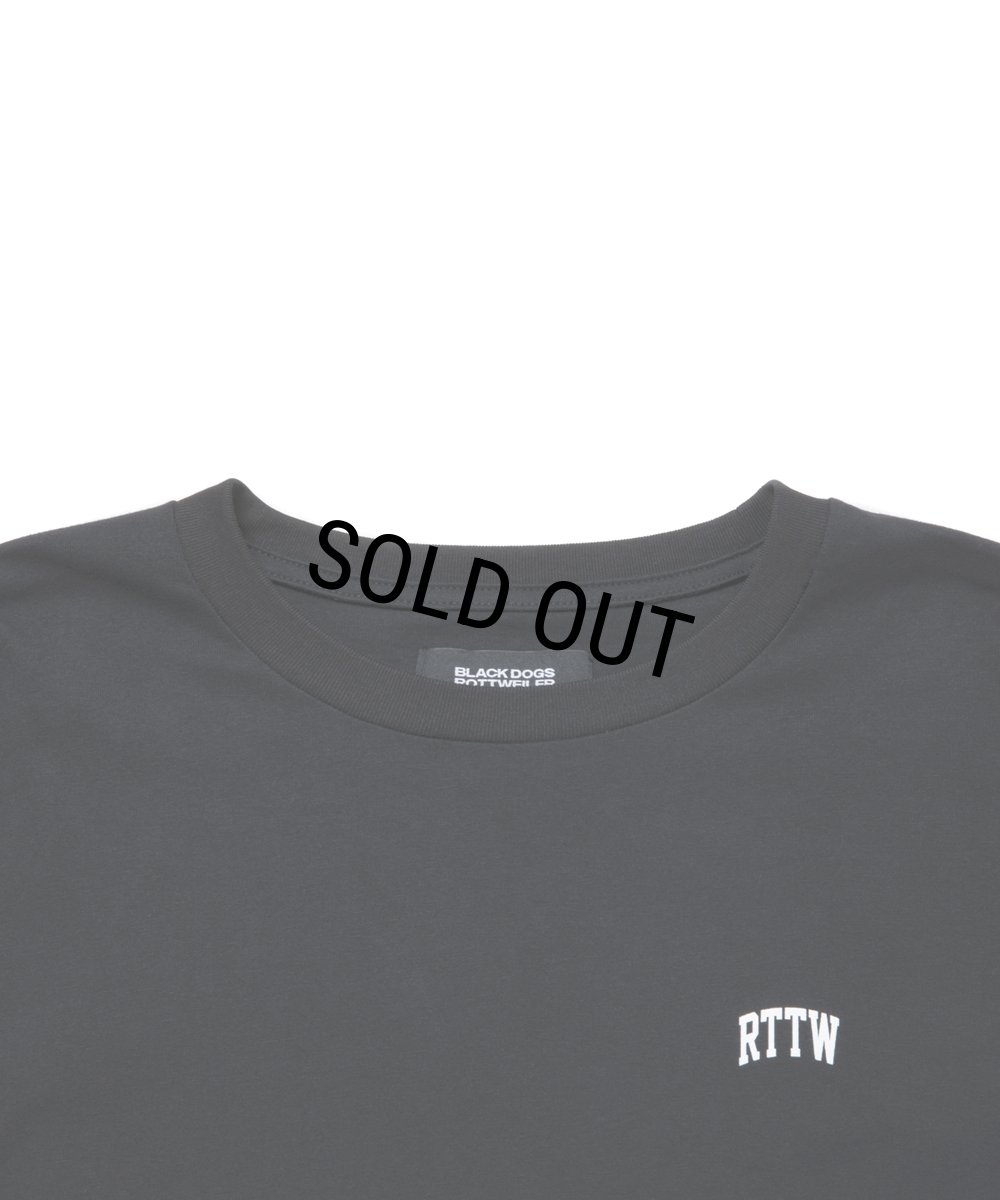 画像3: 【30％OFF】ROTTWEILER/R9 LOGO LS TEE（BLACK）［プリント長袖T-25秋冬］ (3)