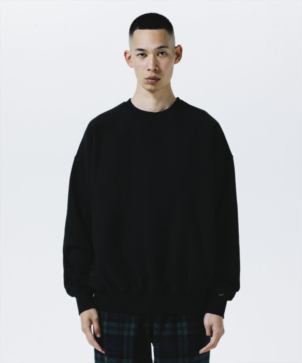 画像5: 【25秋冬ご予約受付中！25年9月入荷予定】ROTTWEILER/R9 BASIC SWEATER（BLACK）［クルーネックスウェット-25秋冬］