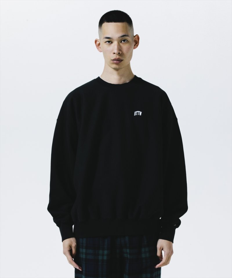 画像3: ROTTWEILER/R9 LOGO SWEATER（BLACK）［クルーネックスウェット-25秋冬］