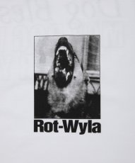 画像4: ROTTWEILER/DOG PHOTO TEE（WHITE）［プリントT-25秋冬］ (4)