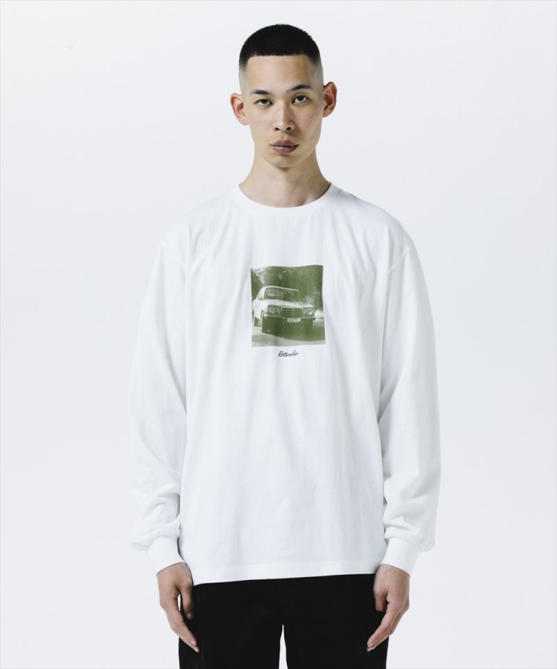 画像2: ROTTWEILER/R9 PHOTO LS TEE（WHITE）［プリント長袖T-25秋冬］