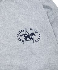 画像4: ROTTWEILER/HORSE SWEATER（GRAY）［クルーネックスウェット-25秋冬］ (4)