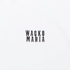 画像2: WACKO MARIA/WASHED HEAVY WEIGHT T-SHIRT（WHITE）［刺繍T-25春夏］ (2)