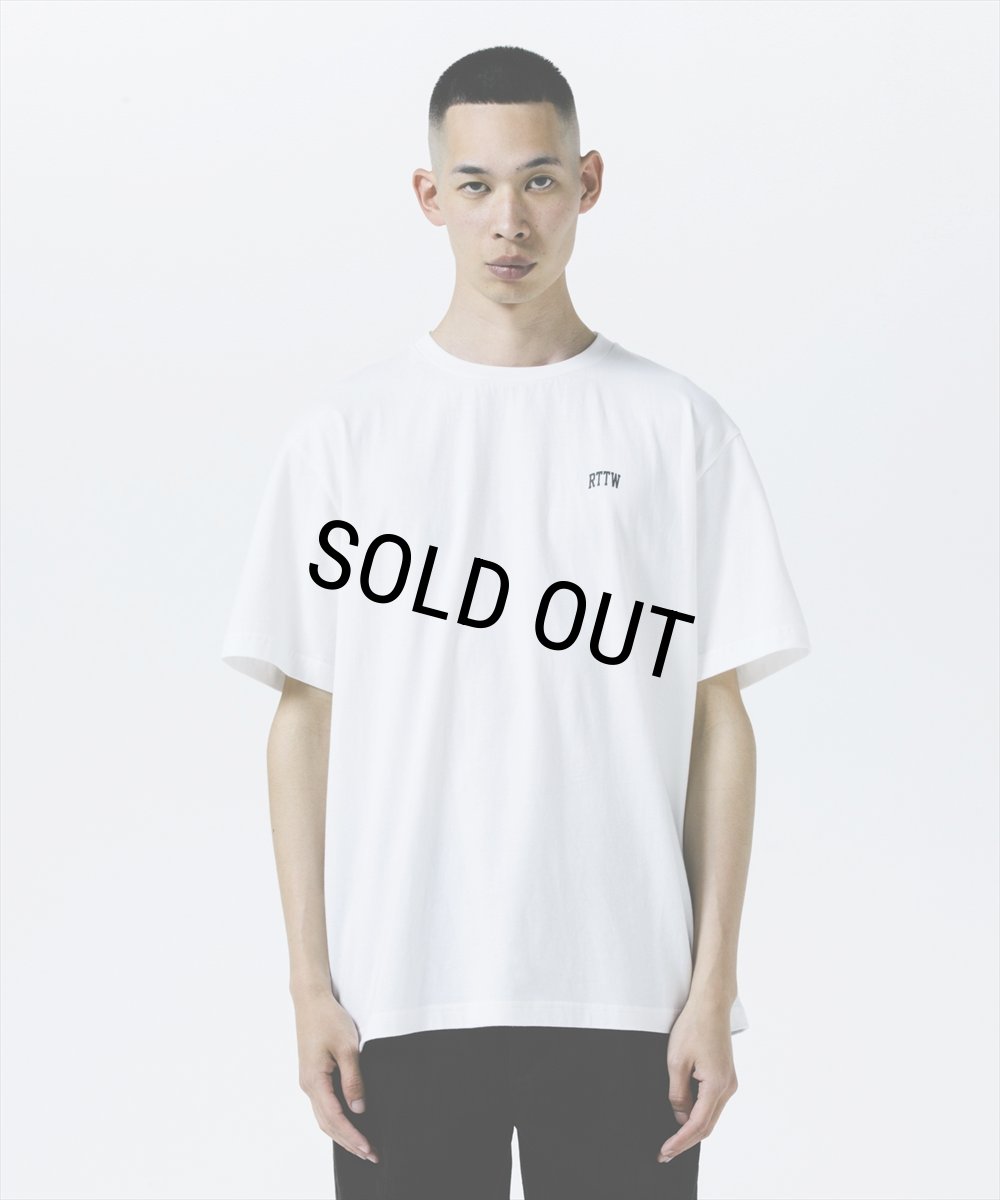 画像5: 【30％OFF】ROTTWEILER/R9 LOGO TEE（WHITE）［プリントT-25秋冬］ (5)