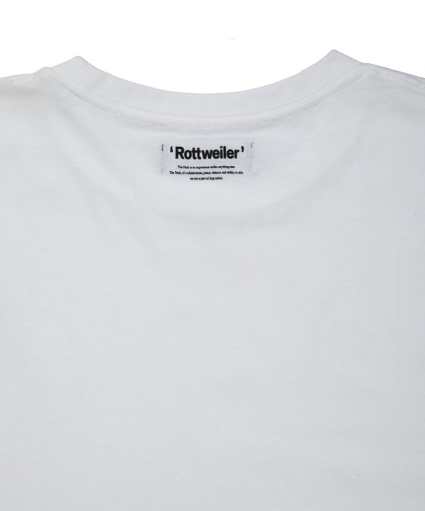画像4: 【25秋冬ご予約受付中！25年7月入荷予定】ROTTWEILER/R9 BASIC TEE（WHITE）［プリントT-25秋冬］