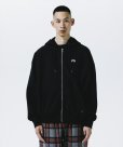 画像4: 【25秋冬ご予約受付中！25年10月入荷予定】ROTTWEILER/R9 LOGO ZIP PARKA（BLACK）［ジップアップパーカー-25秋冬］ (4)