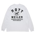 画像1: 【25秋冬ご予約受付中！25年8月入荷予定】ROTTWEILER/HORSE LS TEE（WHITE）［プリント長袖T-25秋冬］ (1)