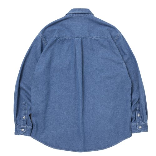他の写真2: 【25秋冬ご予約受付中！25年9月入荷予定】ROTTWEILER/R9 WASHED DENIM SHIRT（INDIGO）［ウォッシュドデニムシャツ-25秋冬］