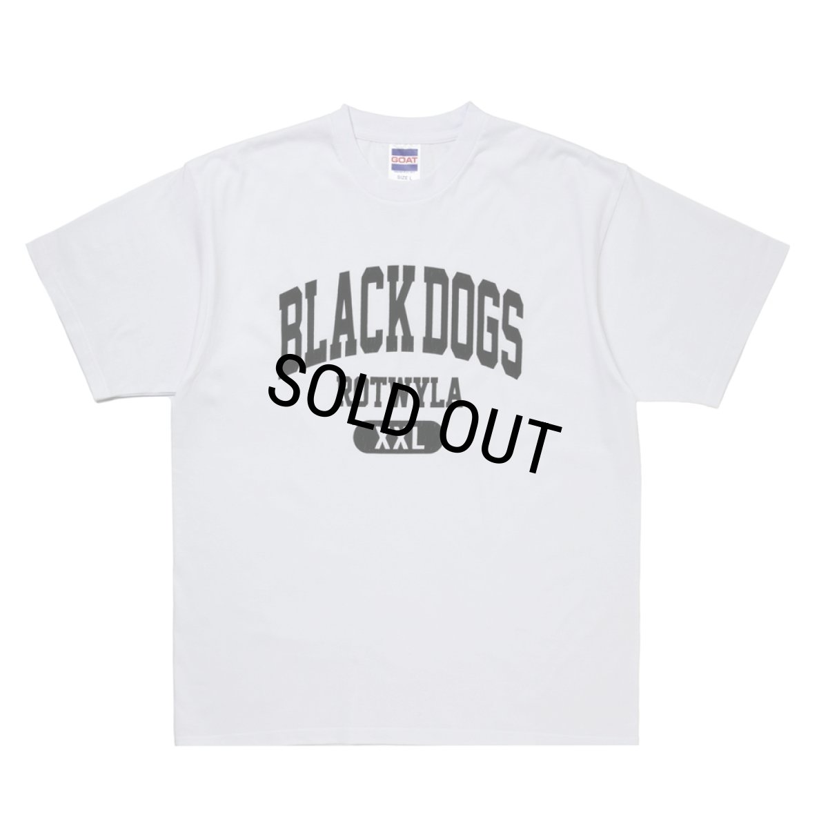 画像1: 【30％OFF】ROTTWEILER/BD XXL TEE（WHITE）［プリントT-25秋冬］ (1)