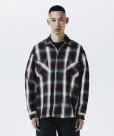 画像5: 【25秋冬ご予約受付中！25年9月入荷予定】ROTTWEILER/R9 OMBRE CHECK SHIRT（RED）［オンブレチェックシャツ-25秋冬］ (5)