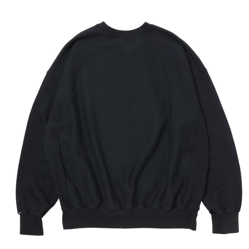 画像2: ROTTWEILER/R9 RTTW SWEATER（BLACK）［クルーネックスウェット-25秋冬］