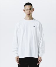 画像5: ROTTWEILER/R9 LOGO LS TEE（WHITE）［プリント長袖T-25秋冬］ (5)