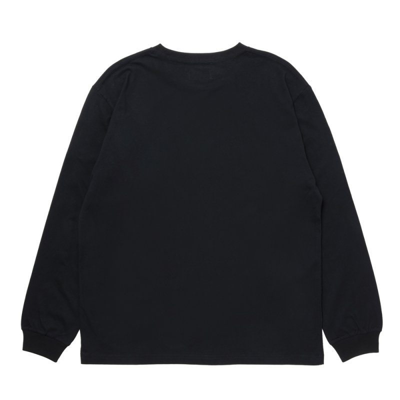 画像2: ROTTWEILER/R9 LOGO LS TEE（BLACK）［プリント長袖T-25秋冬］