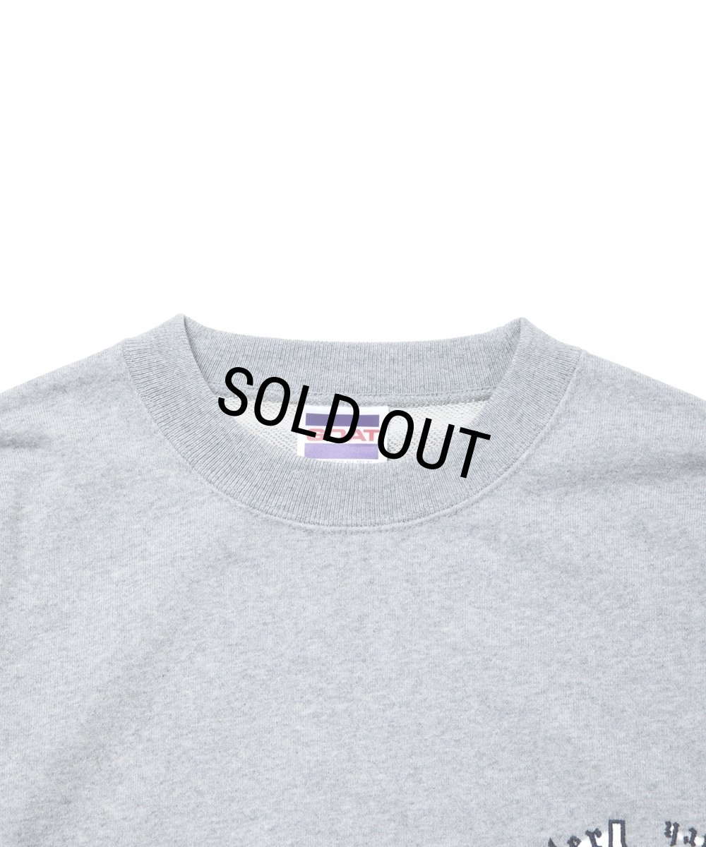 画像3: 【30％OFF】ROTTWEILER/HORSE SWEATER（GRAY）［クルーネックスウェット-25秋冬］ (3)