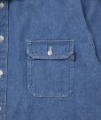 画像4: 【25秋冬ご予約受付中！25年9月入荷予定】ROTTWEILER/R9 WASHED DENIM SHIRT（INDIGO）［ウォッシュドデニムシャツ-25秋冬］