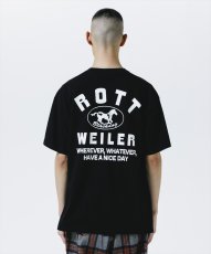 画像7: ROTTWEILER/HORSE TEE（BLACK）［プリントT-25秋冬］ (7)