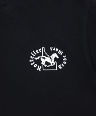 画像4: ROTTWEILER/HORSE TEE（BLACK）［プリントT-25秋冬］ (4)