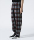 画像4: 【25秋冬ご予約受付中！25年9月入荷予定】ROTTWEILER/R9 NEL CHECK PANTS（GRAY）［ネルチェックパンツ-25秋冬］ (4)