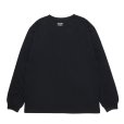 画像2: 【25秋冬ご予約受付中！25年8月入荷予定】ROTTWEILER/R9 BASIC LS TEE（BLACK）［プリント長袖T-25秋冬］ (2)