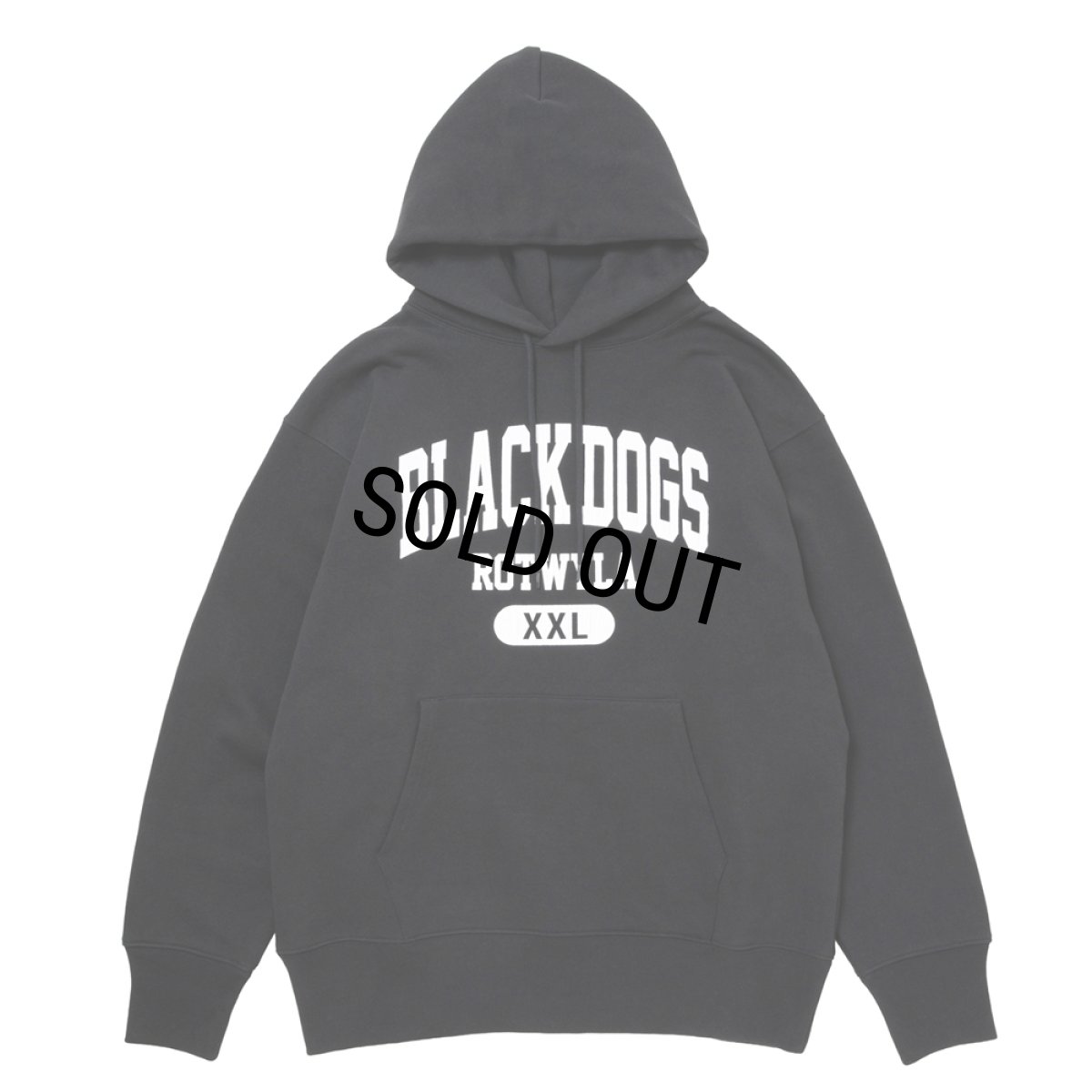 画像1: 【30％OFF】ROTTWEILER/BD XXL PARKA（BLACK）［プルオーバーパーカー-25秋冬］ (1)