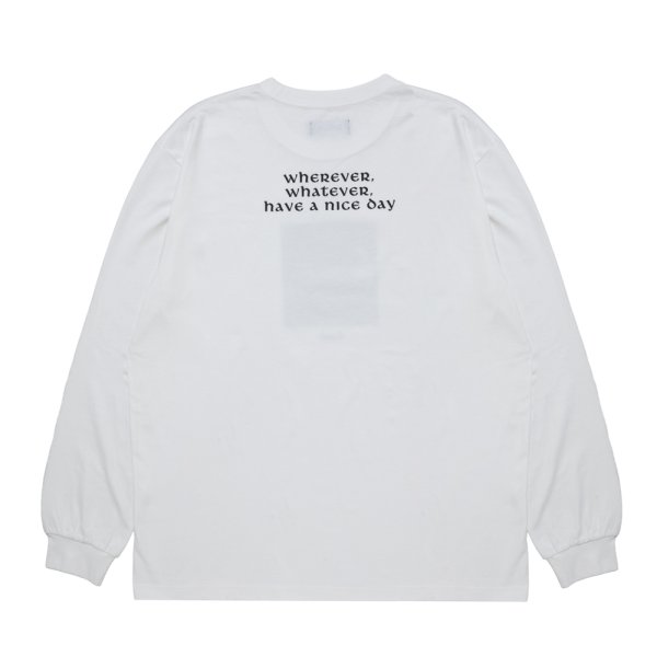 画像2: 【25秋冬ご予約受付中！25年8月入荷予定】ROTTWEILER/R9 PHOTO LS TEE（WHITE）［プリント長袖T-25秋冬］