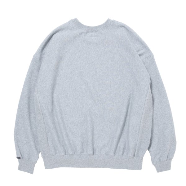 画像2: 【25秋冬ご予約受付中！25年9月入荷予定】ROTTWEILER/R9 LOGO SWEATER（GRAY）［クルーネックスウェット-25秋冬］