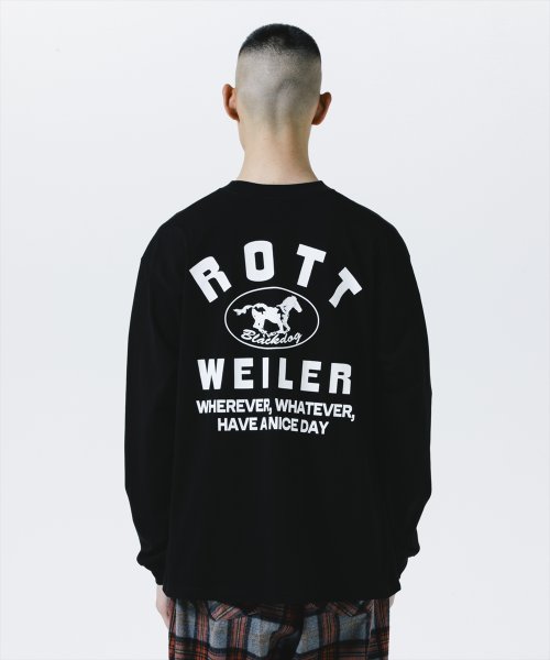 他の写真3: 【25秋冬ご予約受付中！25年8月入荷予定】ROTTWEILER/HORSE LS TEE（BLACK）［プリント長袖T-25秋冬］