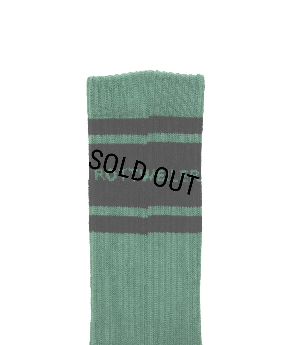 画像3: ROTTWEILER/R9 LINE SOX（GREEN）［ラインソックス-25秋冬］ (3)