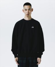画像6: ROTTWEILER/R9 LOGO SWEATER（BLACK）［クルーネックスウェット-25秋冬］ (6)