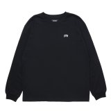 【25秋冬ご予約受付中！25年8月入荷予定】ROTTWEILER/R9 LOGO LS TEE（BLACK）［プリント長袖T-25秋冬］